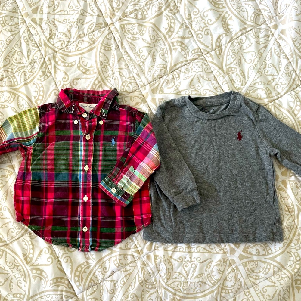 Ralph Lauren Baby Boy Shirts 6M